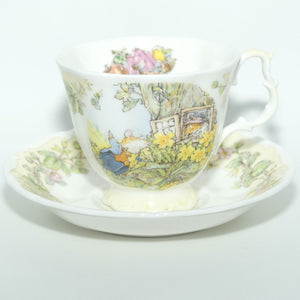 Royal Doulton Brambly Hedge Giftware | Year Cups and Saucers | 1996 tea duo | boxed
