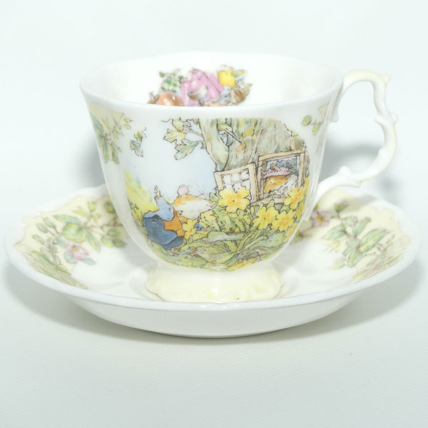 Royal Doulton Brambly Hedge Giftware | Year Cups and Saucers | 1996 te