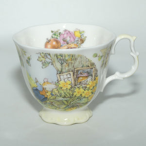 Royal Doulton Brambly Hedge Giftware | Year Cups and Saucers | 1996 tea duo | boxed