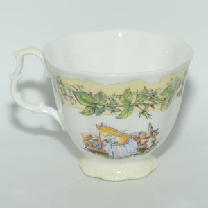 Royal Doulton Brambly Hedge Giftware | Year Cups and Saucers | 1996 tea duo | boxed