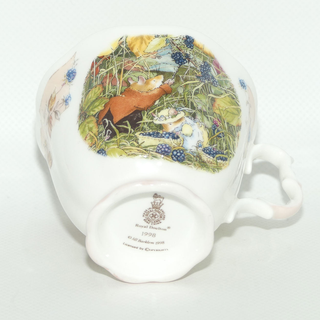 Royal Doulton Brambly Hedge Giftware | Annual Cup and Saucer | 1998 | boxed