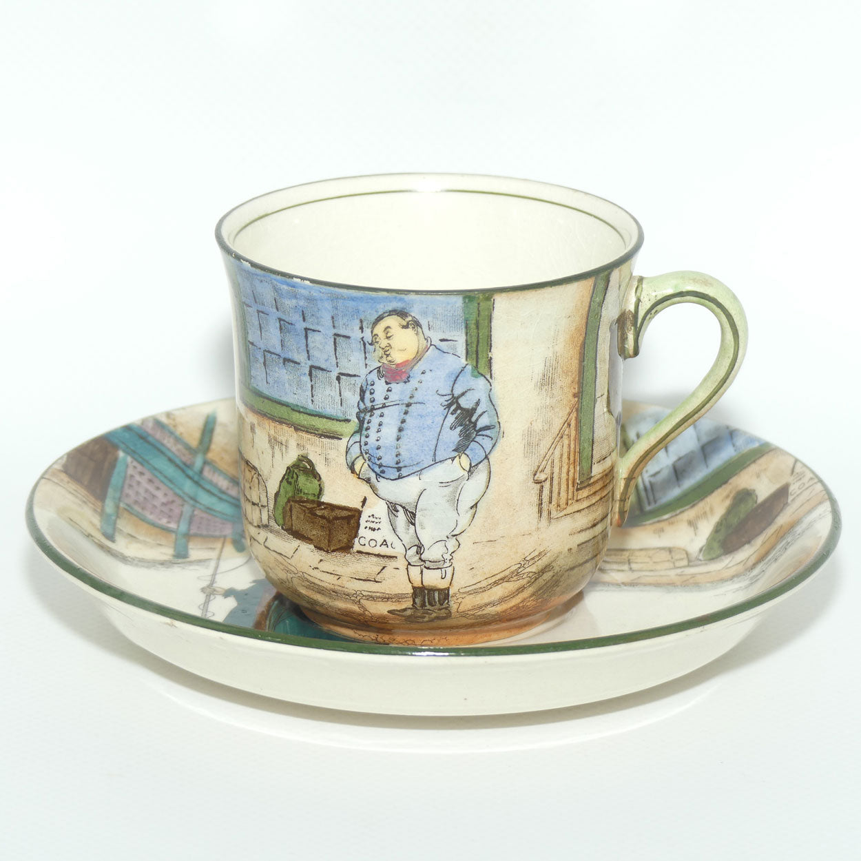 Royal Doulton Dickens duo #1 Fat Boy | Tony Weller