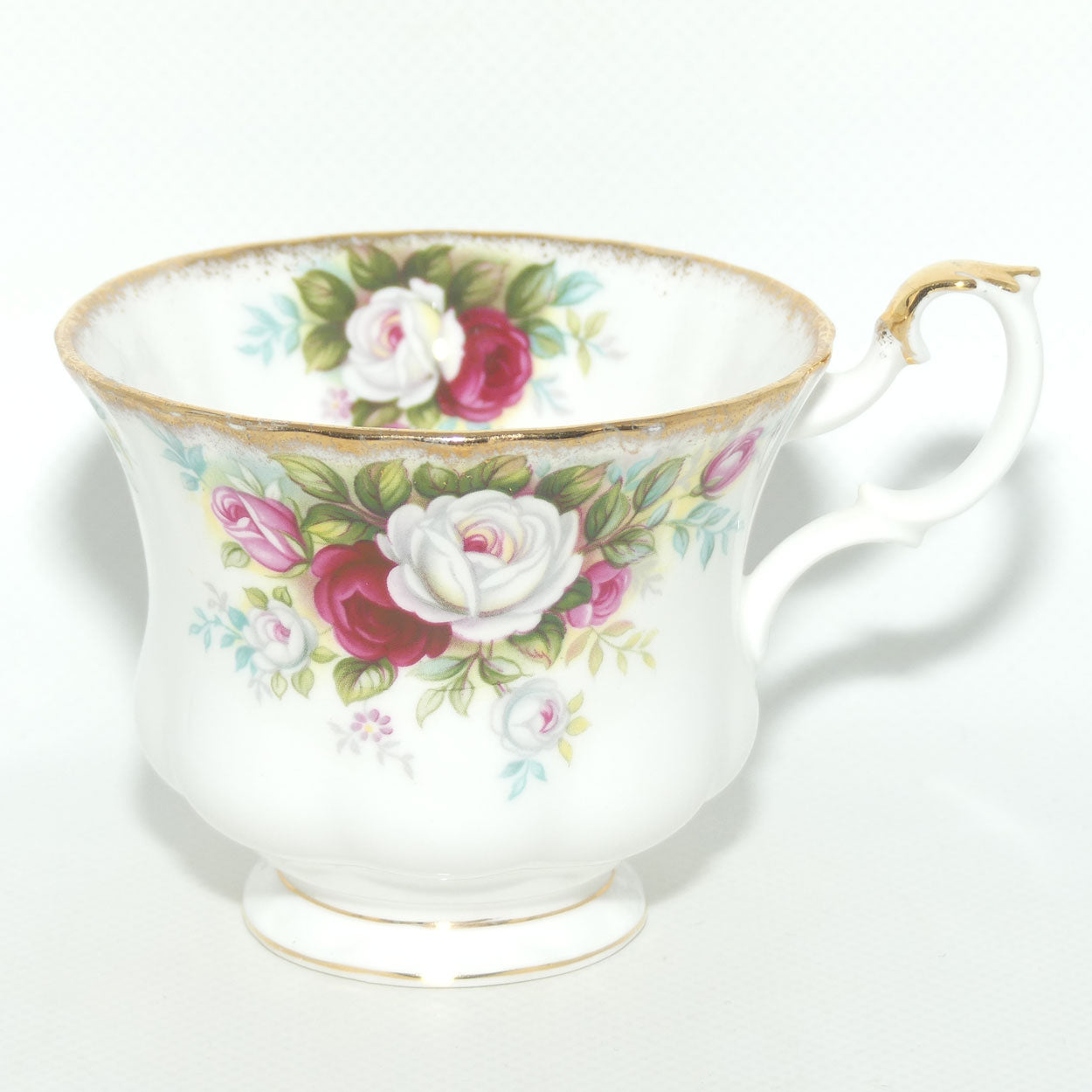 Royal Albert Bone China England Celebration tea cup and saucer | duo | UK Made