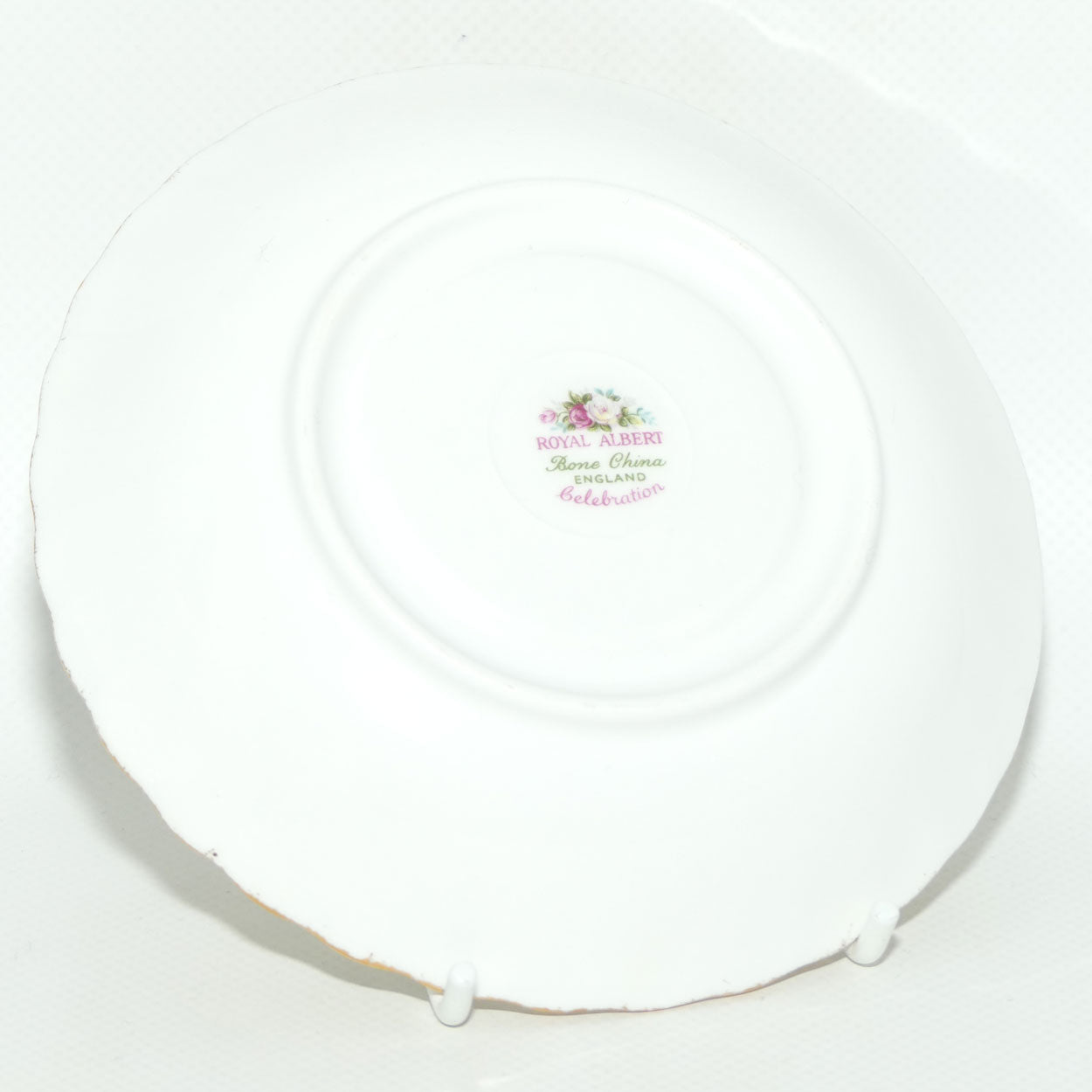 Royal Albert Bone China England Celebration tea cup and saucer | duo | UK Made