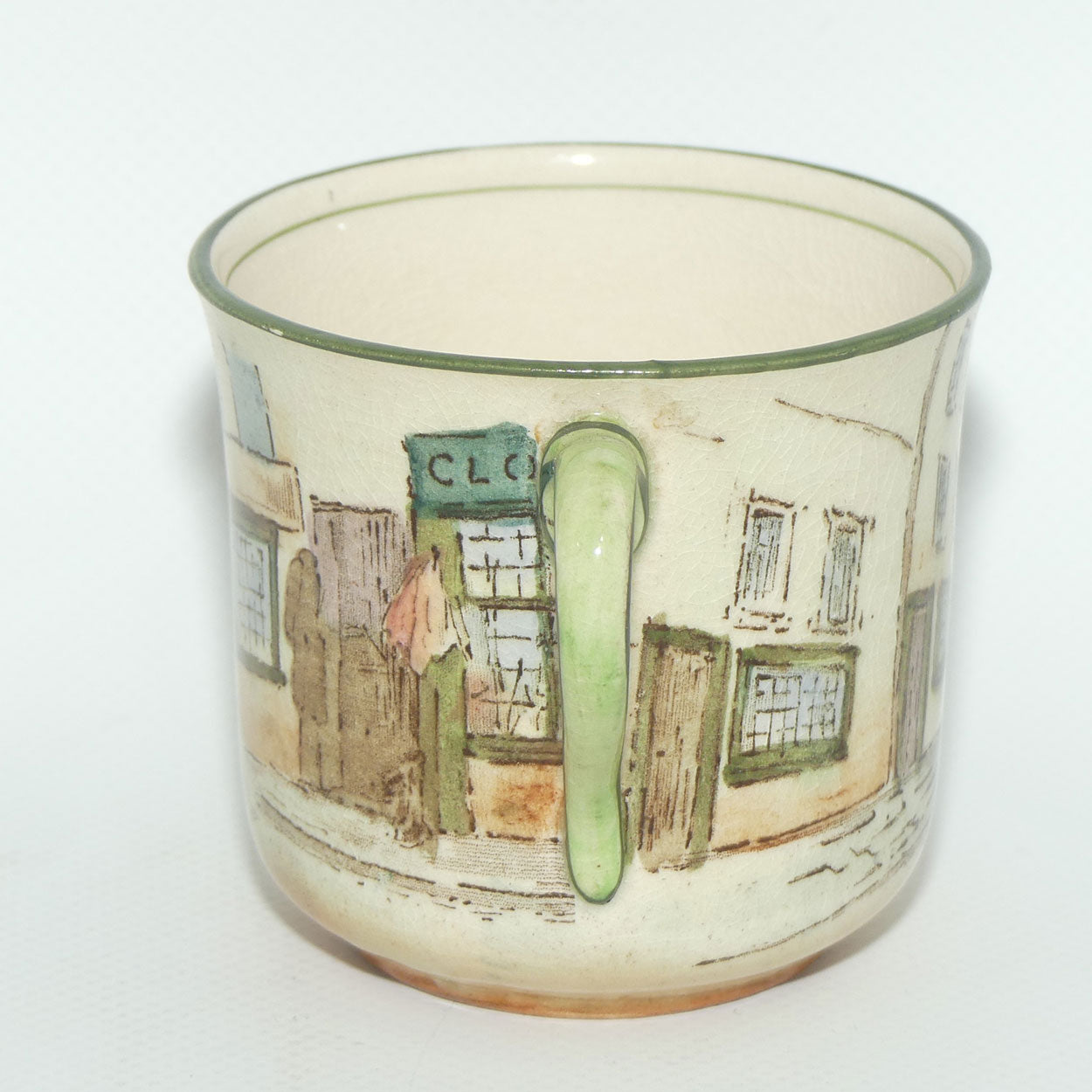 Royal Doulton Dickens duo #2 Mr Micawber | Sairey Gamp