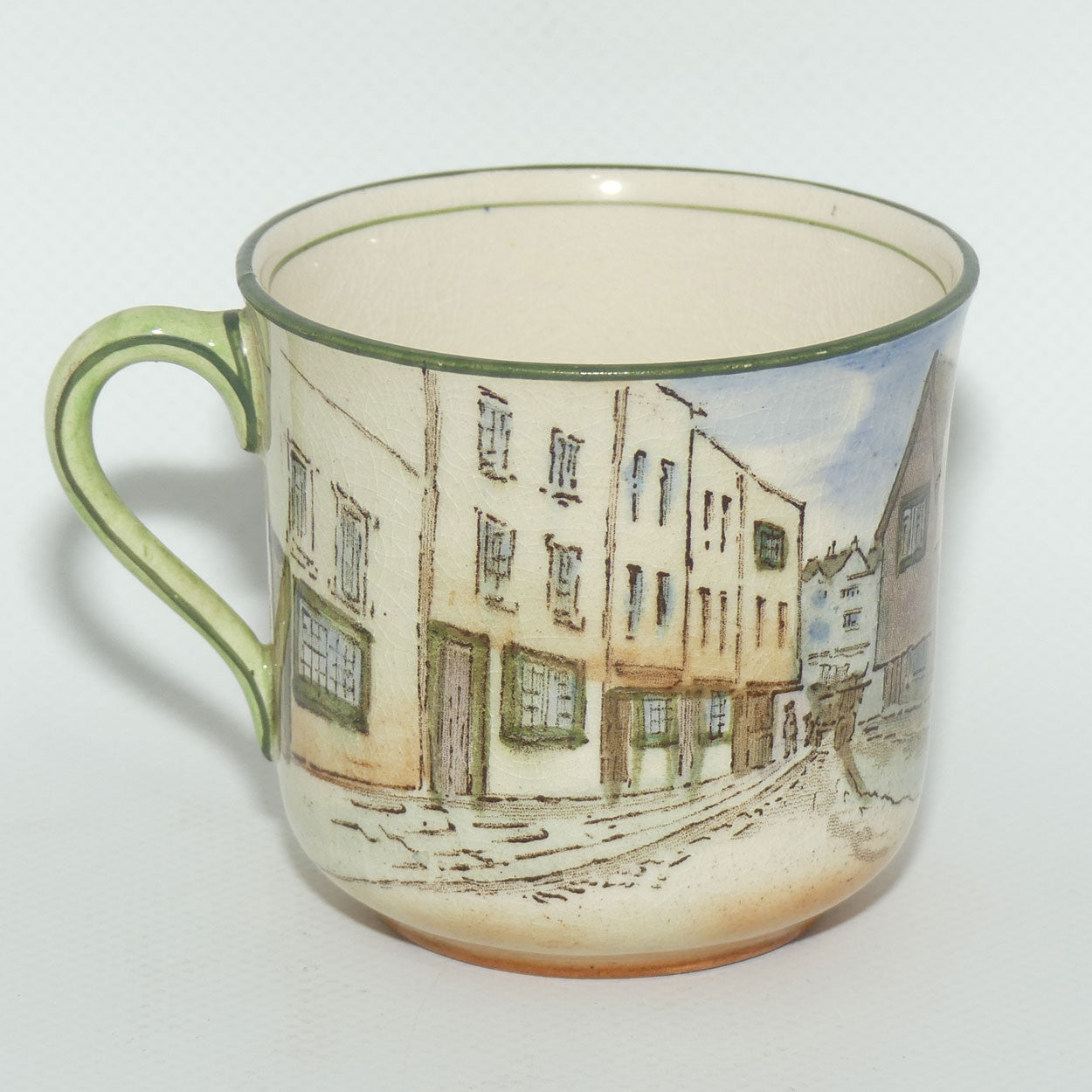 Royal Doulton Dickens duo #2 Mr Micawber | Sairey Gamp