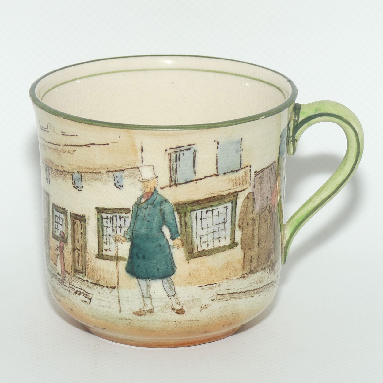 Royal Doulton Dickens duo #2 Mr Micawber | Sairey Gamp