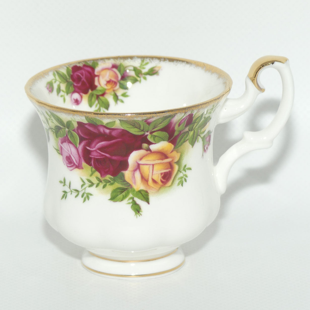 Royal Albert Bone China England Old Country Roses coffee duo | #2 | © 1962 Royal Albert Ltd backstamp