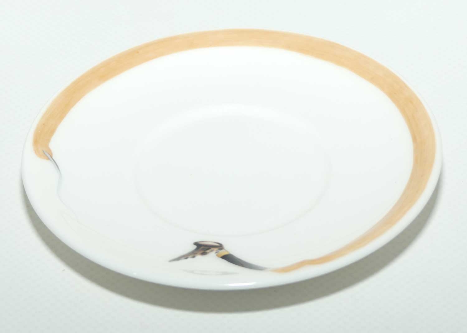 Royal Doulton Reynard the Fox coffee cup and saucer H4927 | Fox Front On | Handpainted H4927