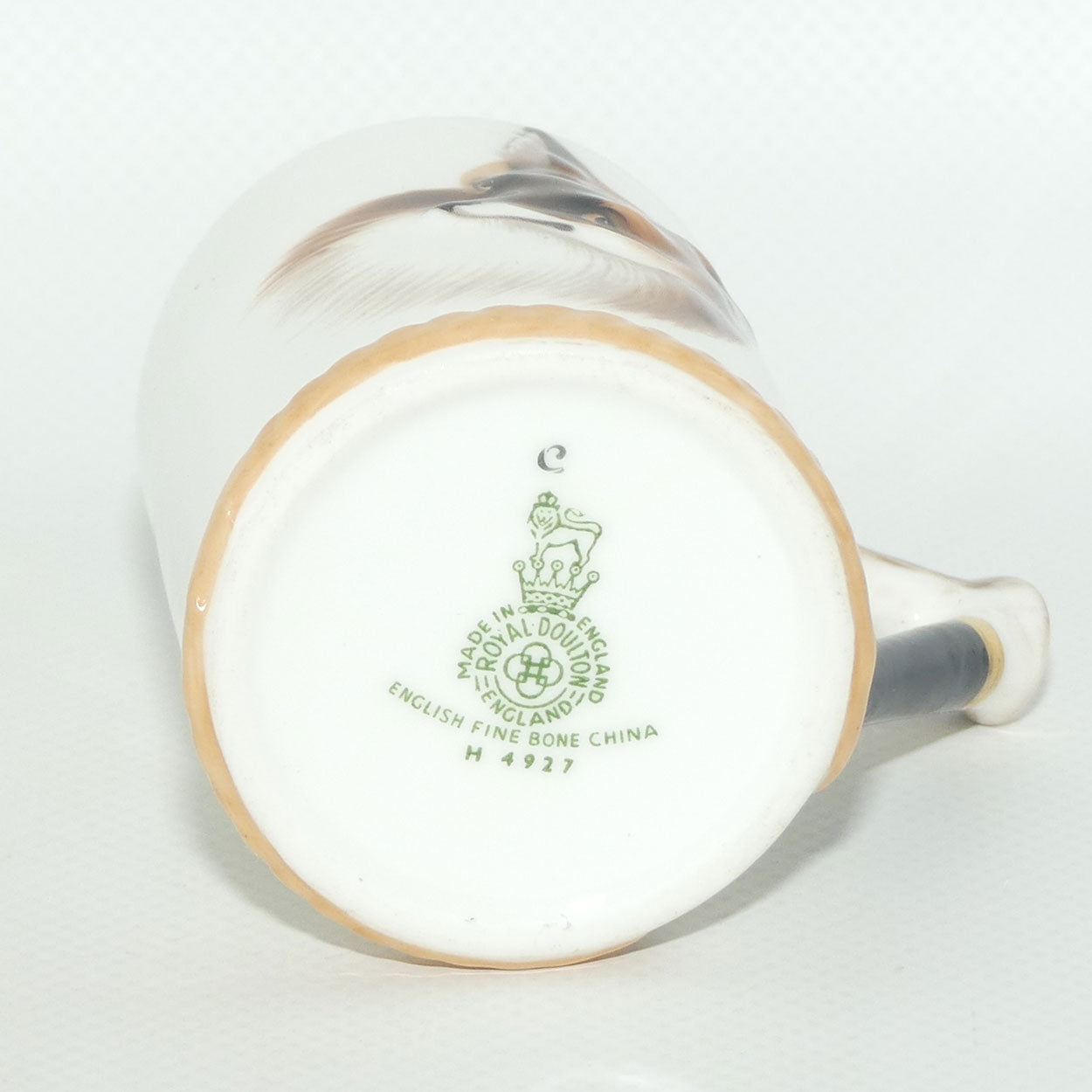 Royal Doulton Reynard the Fox coffee cup and saucer H4927 | Fox Head Turned