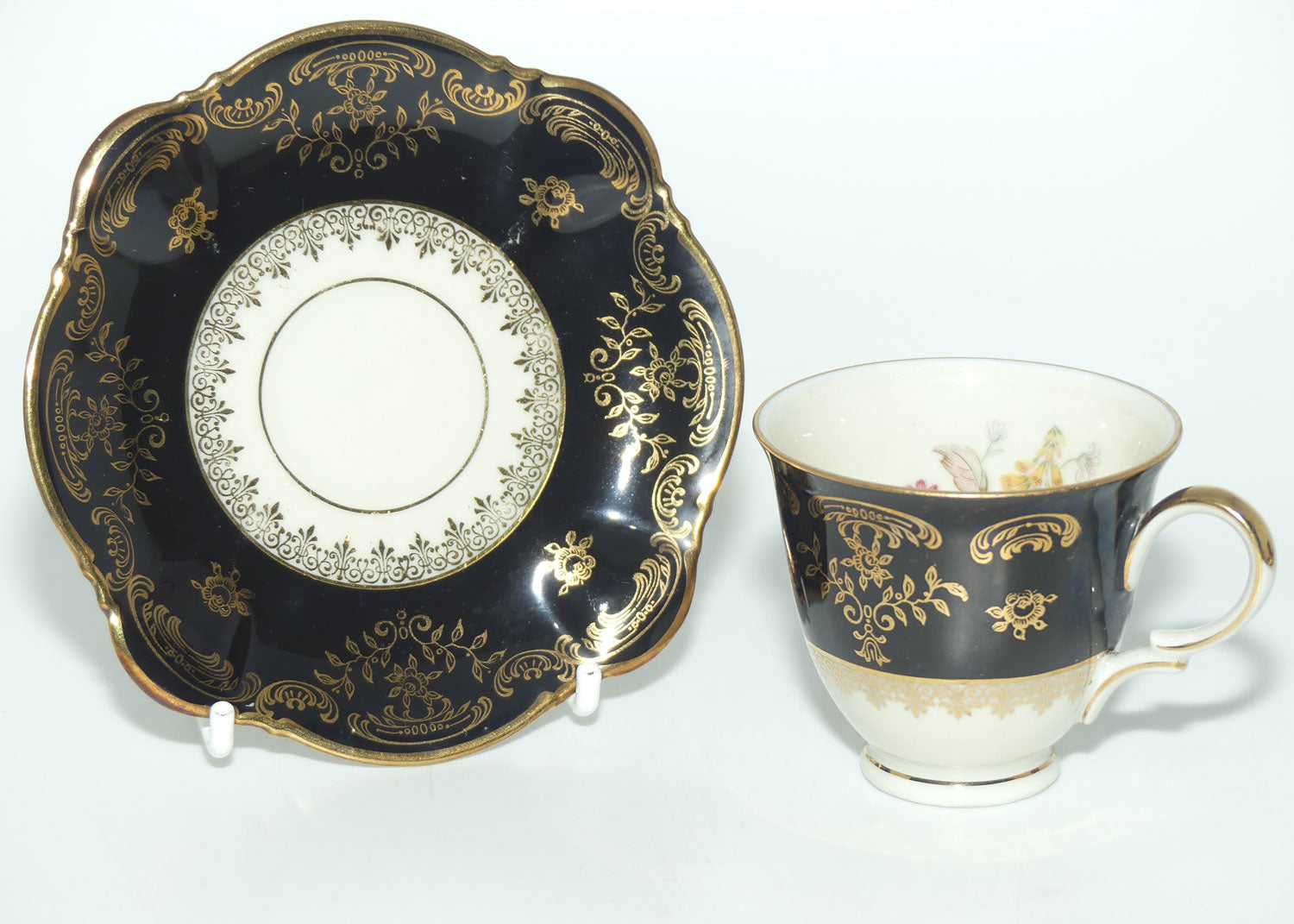 Zeh Scherzer Bavaria Harlequin demi tasse coffee set | 6 duos