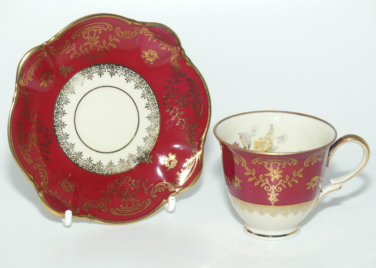 Zeh Scherzer Bavaria Harlequin demi tasse coffee set | 6 duos