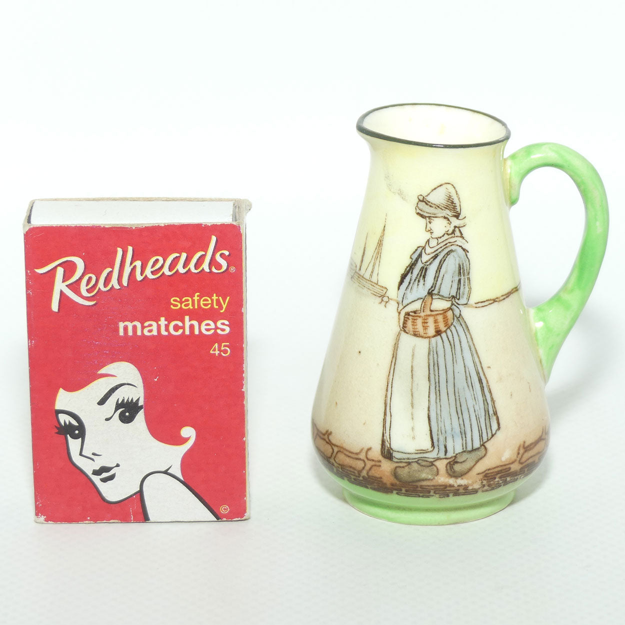 Royal Doulton Dutch A Harlem pattern miniature jug | Dutch Girl