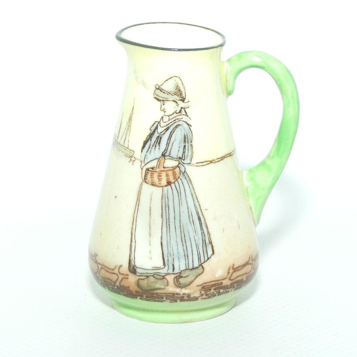 Royal Doulton Dutch A Harlem pattern miniature jug | Dutch Girl