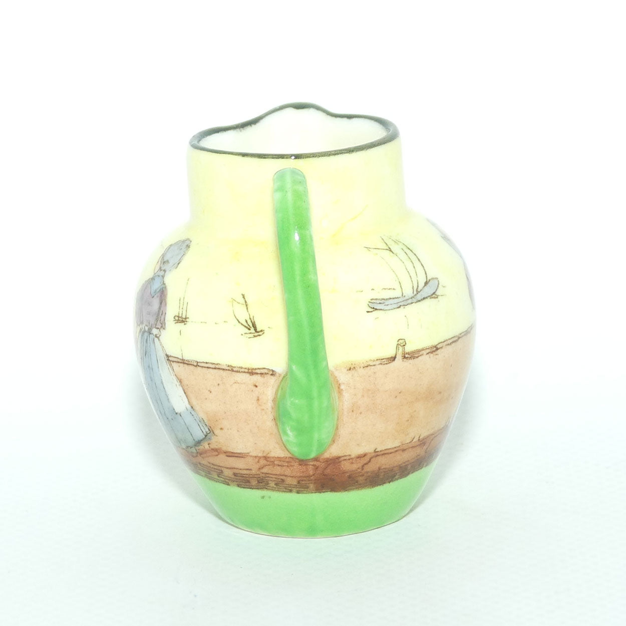 Royal Doulton Dutch A Harlem pattern miniature jug | Two Young Girls