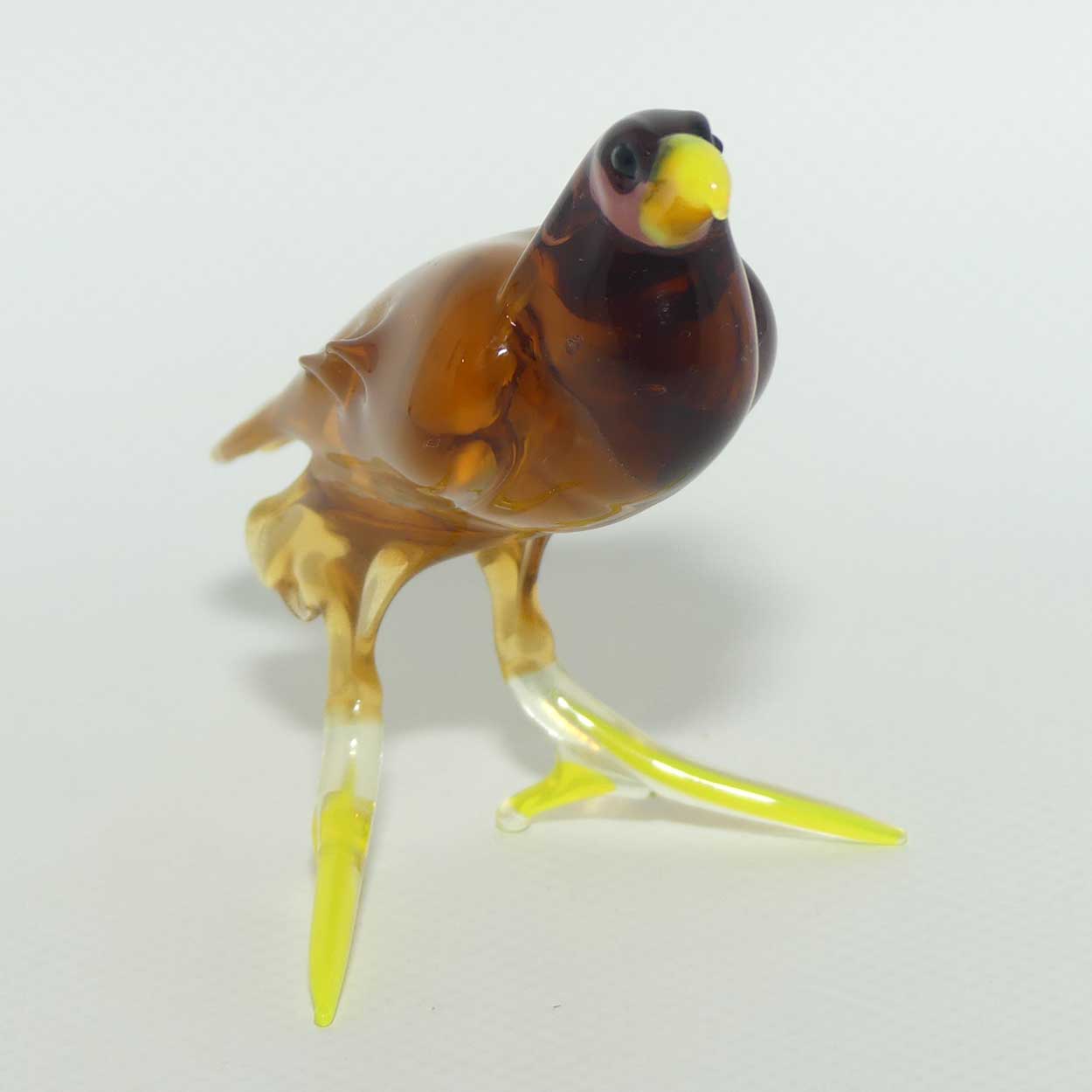 Fine quality Lampwork Murano Glass Bald Eagle figure