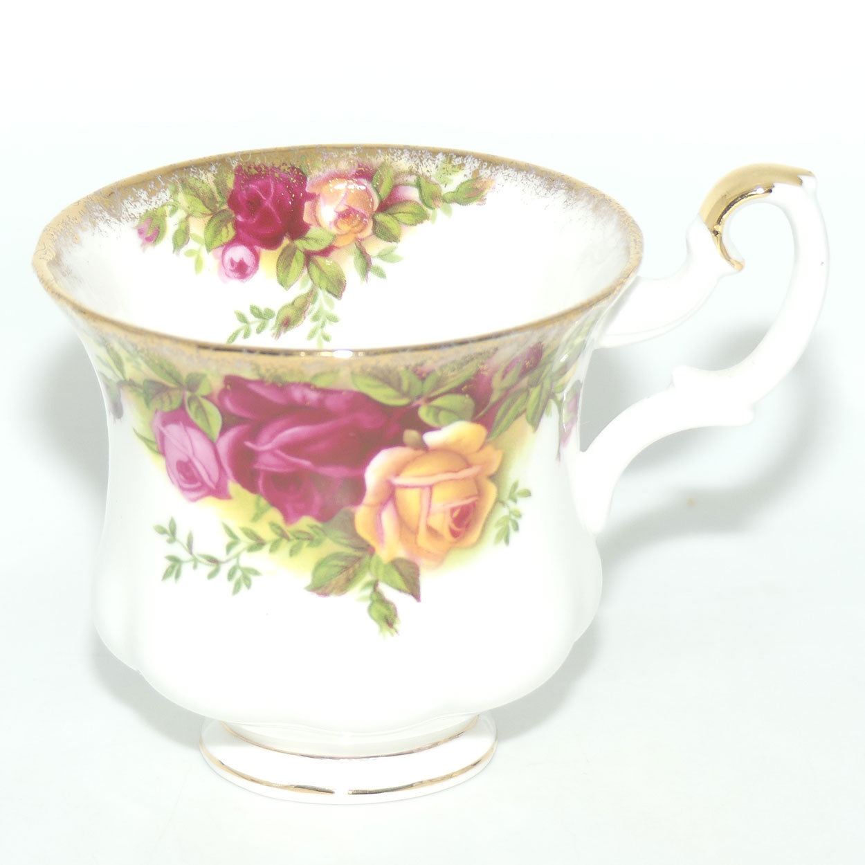 Royal Albert Bone China England Old Country Roses coffee duo set of 6 | Early stamp