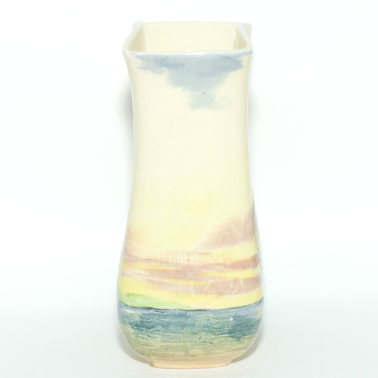 Royal Doulton Famous Ships East Indiaman tall flaired vase D5957