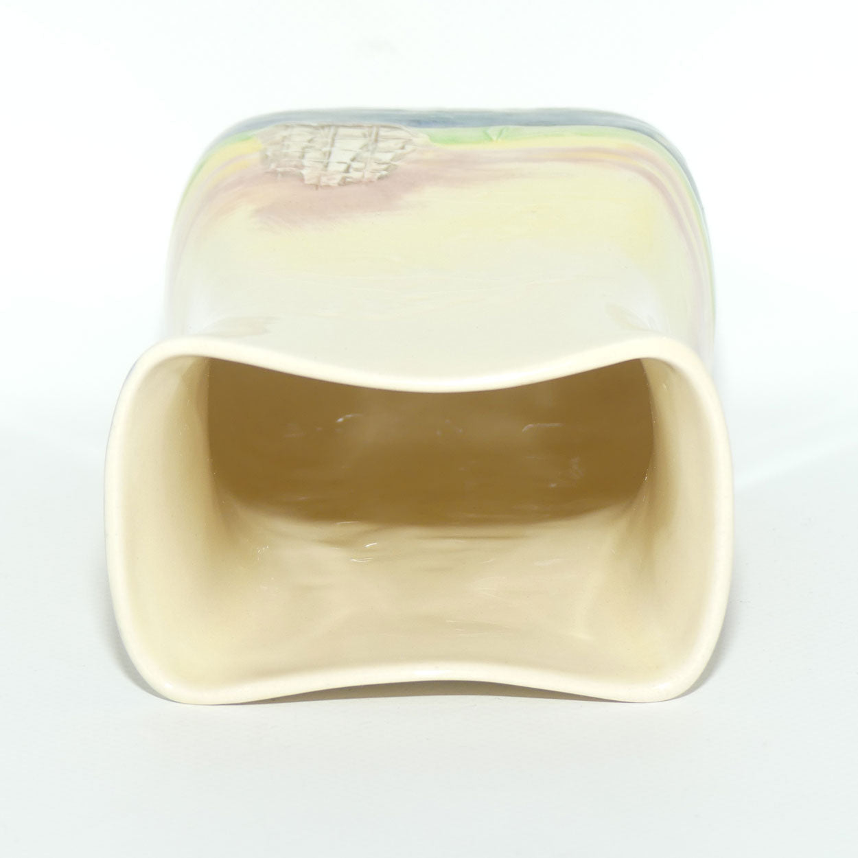 Royal Doulton Famous Ships East Indiaman tall flaired vase D5957