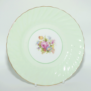 EB Foley Bone China Floral Spray trio | Light Green wash