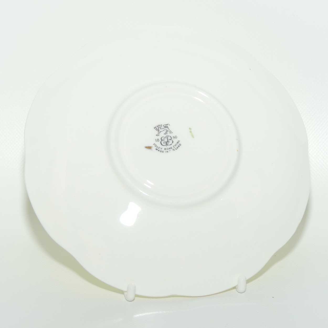 EB Foley Bone China Floral Spray trio | Buttercup Yellow wash | Footed cup