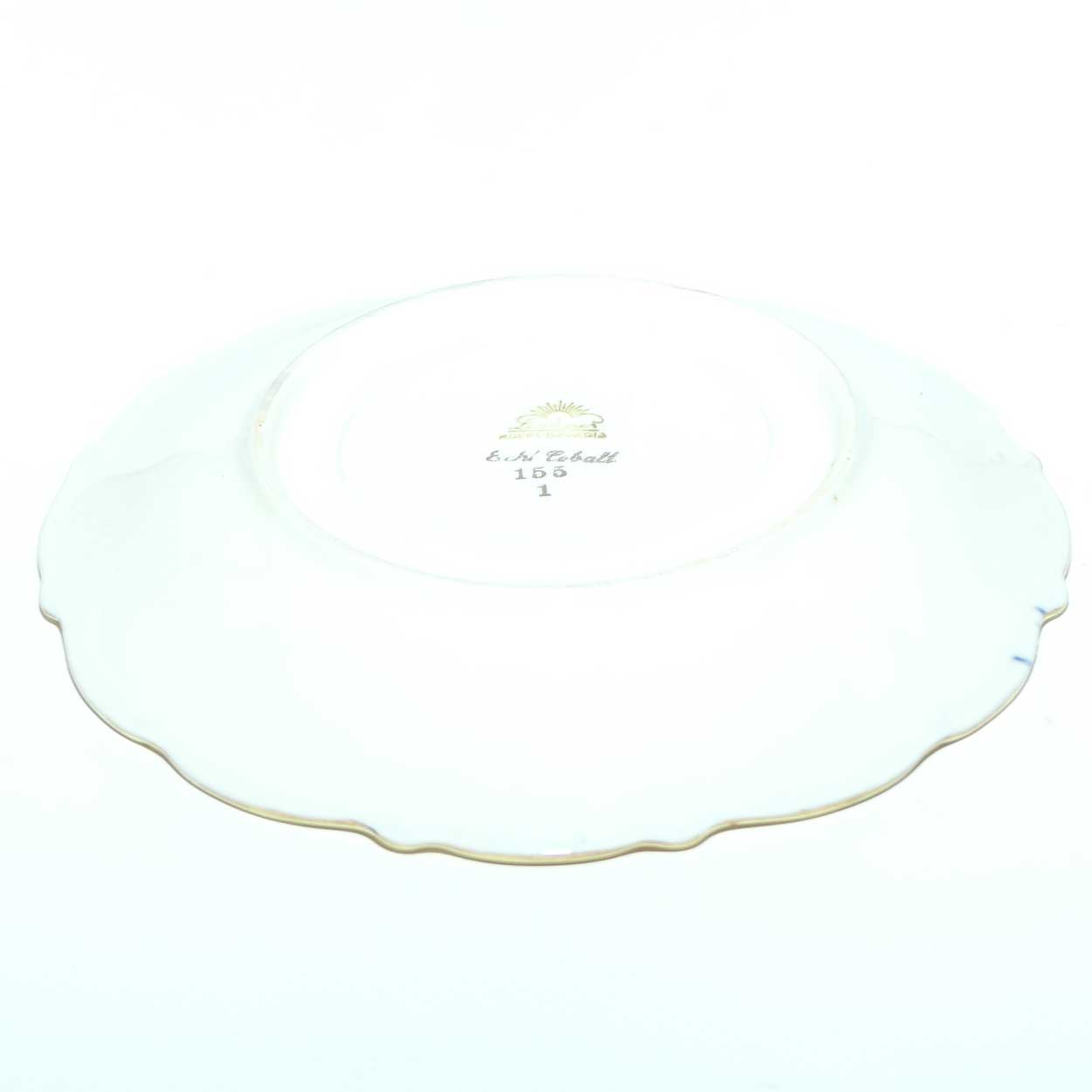 Lindner Kueps Bavaria Blue and Gilt | Echt Cobalt trio