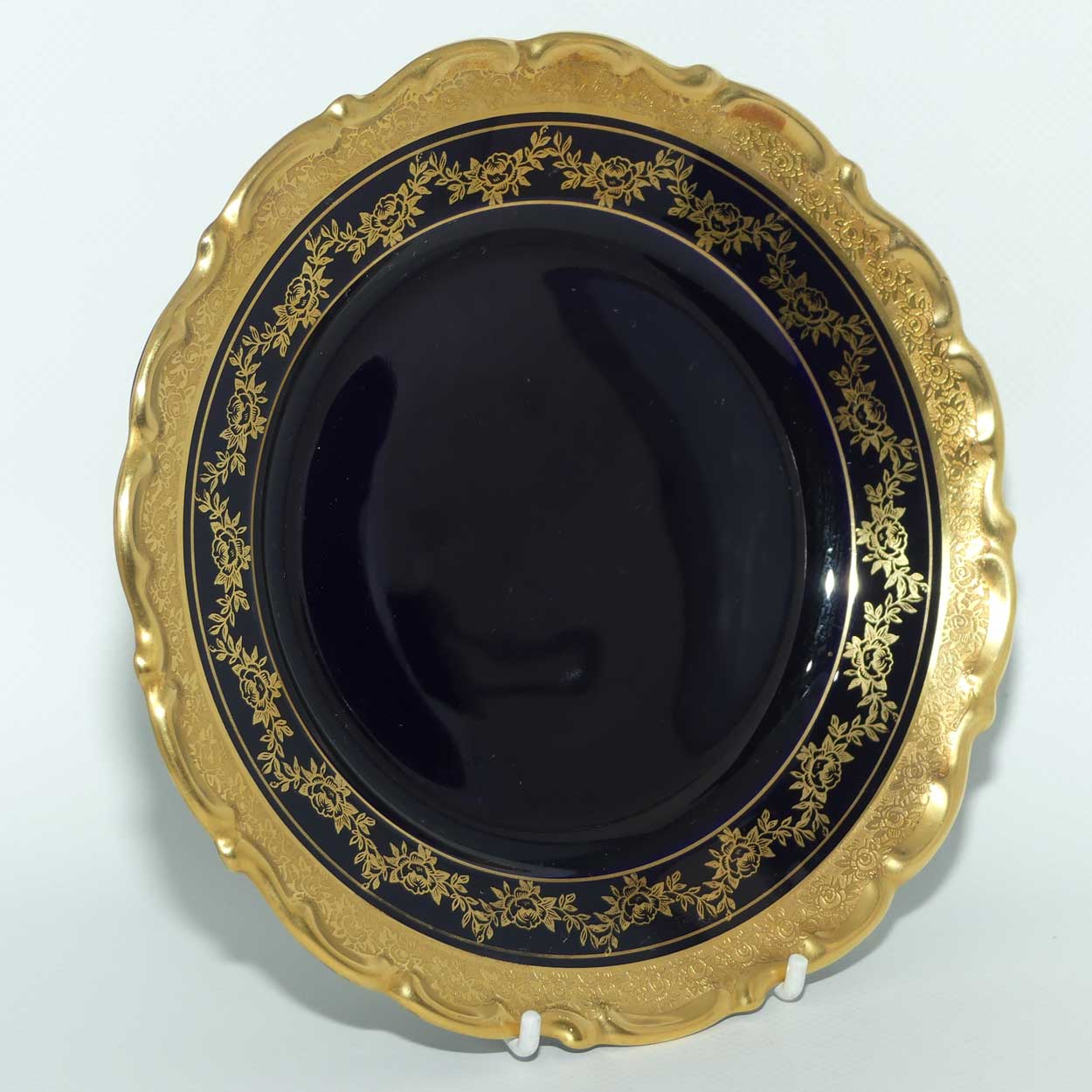 Lindner Kueps Bavaria Blue and Gilt | Echt Cobalt trio