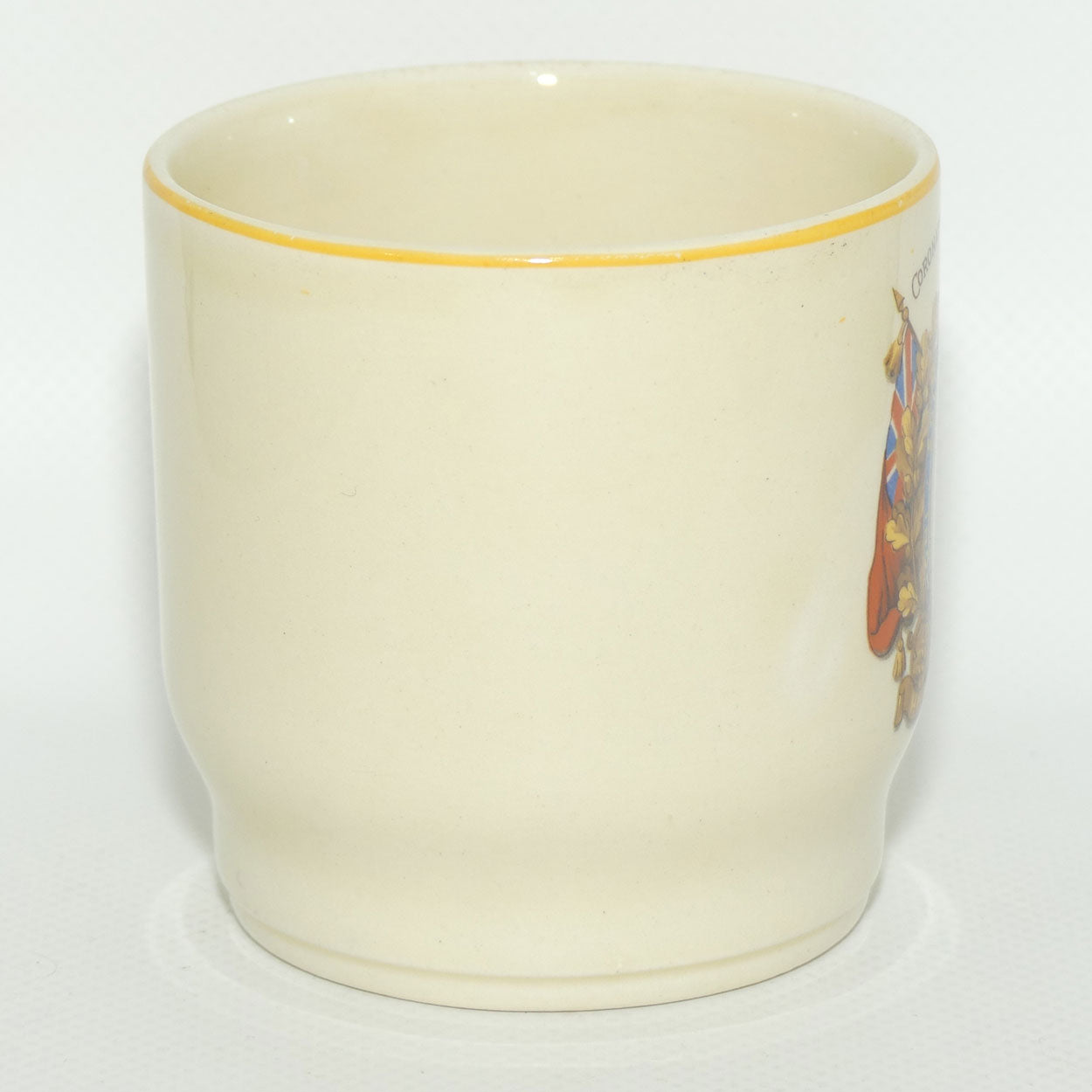Woods Ivory Ware Royalty Commemorative mug | Coronation May 12th 1937 | HM King Edward VIII