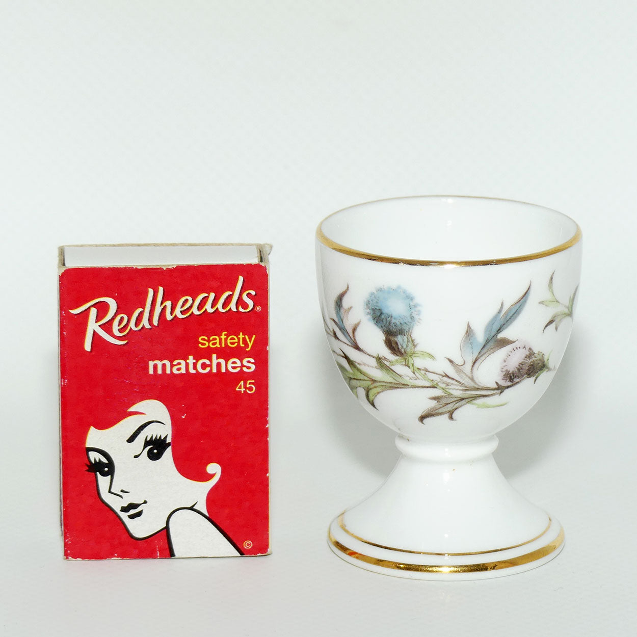 Royal Albert Bone China England Brigadoon footed egg cup