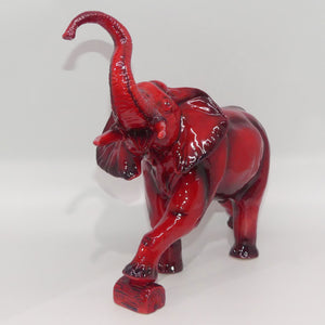 peggy-davies-ceramics-ruby-fusion-glaze-elephant-trunk-in-salute