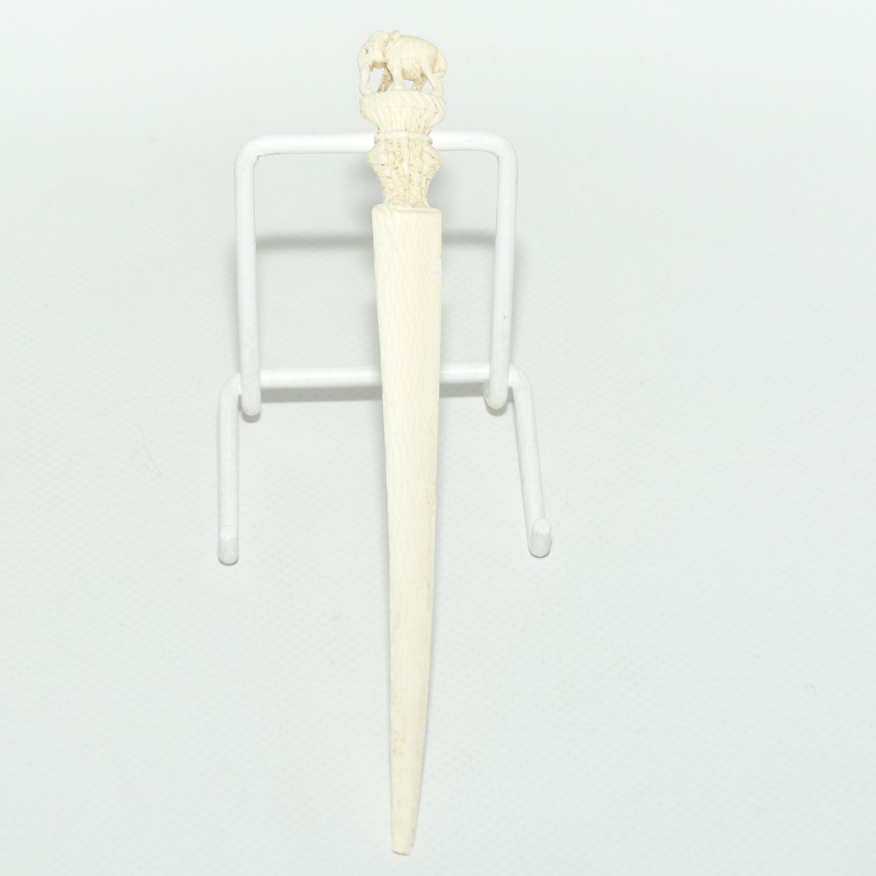 Carved Ivory Elephant Letter Opener