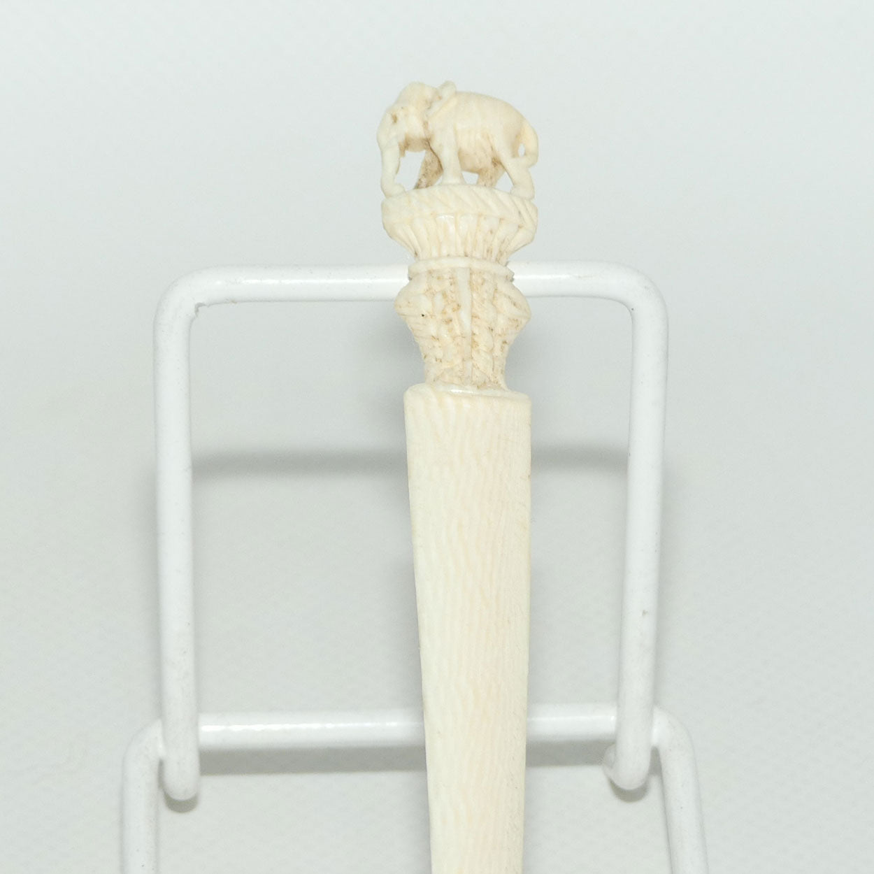 Carved Ivory Elephant Letter Opener