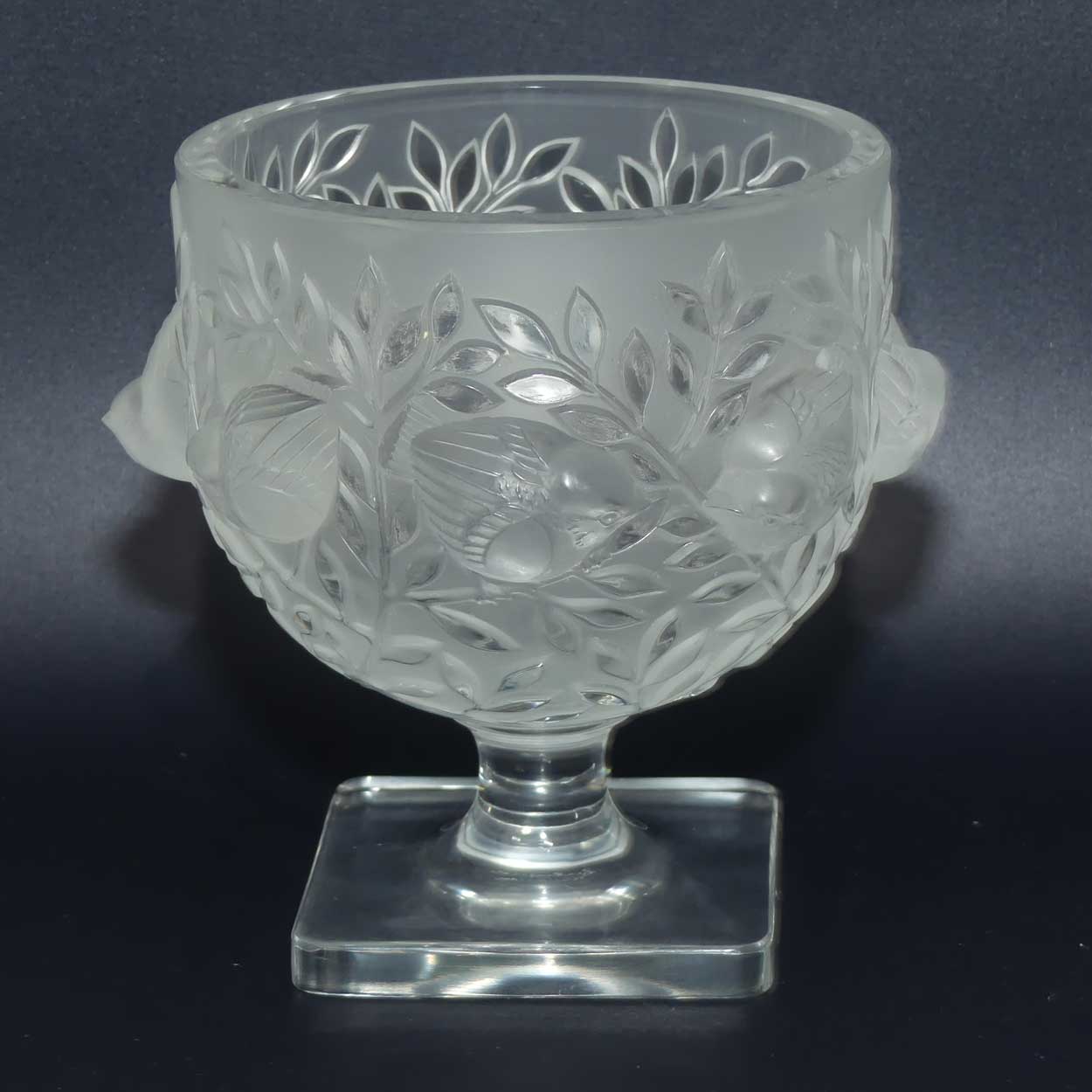 Lalique France Elizabeth vase