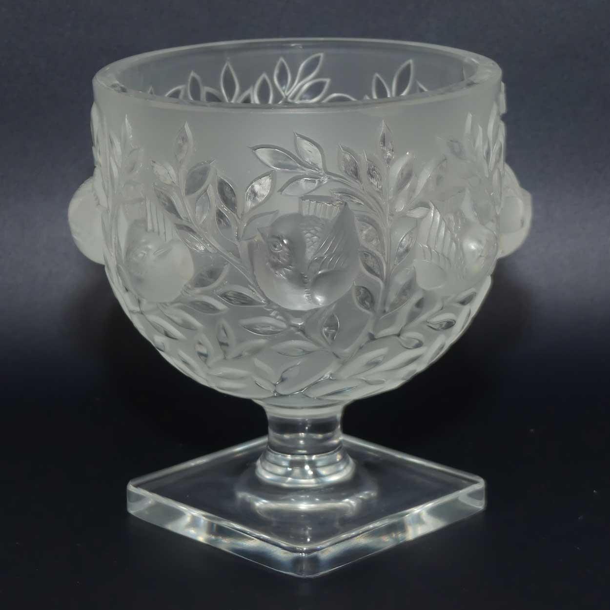 Lalique France Elizabeth vase