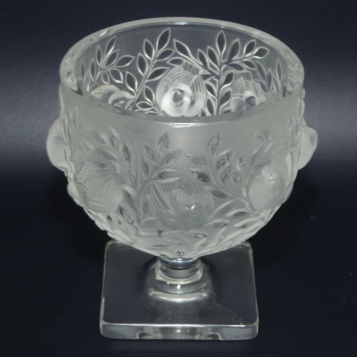 Lalique France Elizabeth vase
