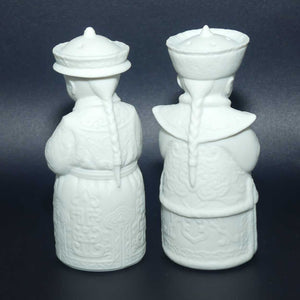 Lladro Bisque Emporers salt and pepper set | Gold Privilege Members piece