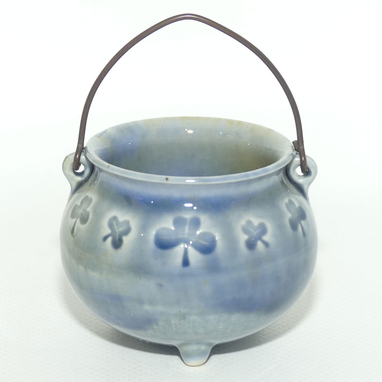 Wade Irish Porcelain | Shamrock decorated Cauldron