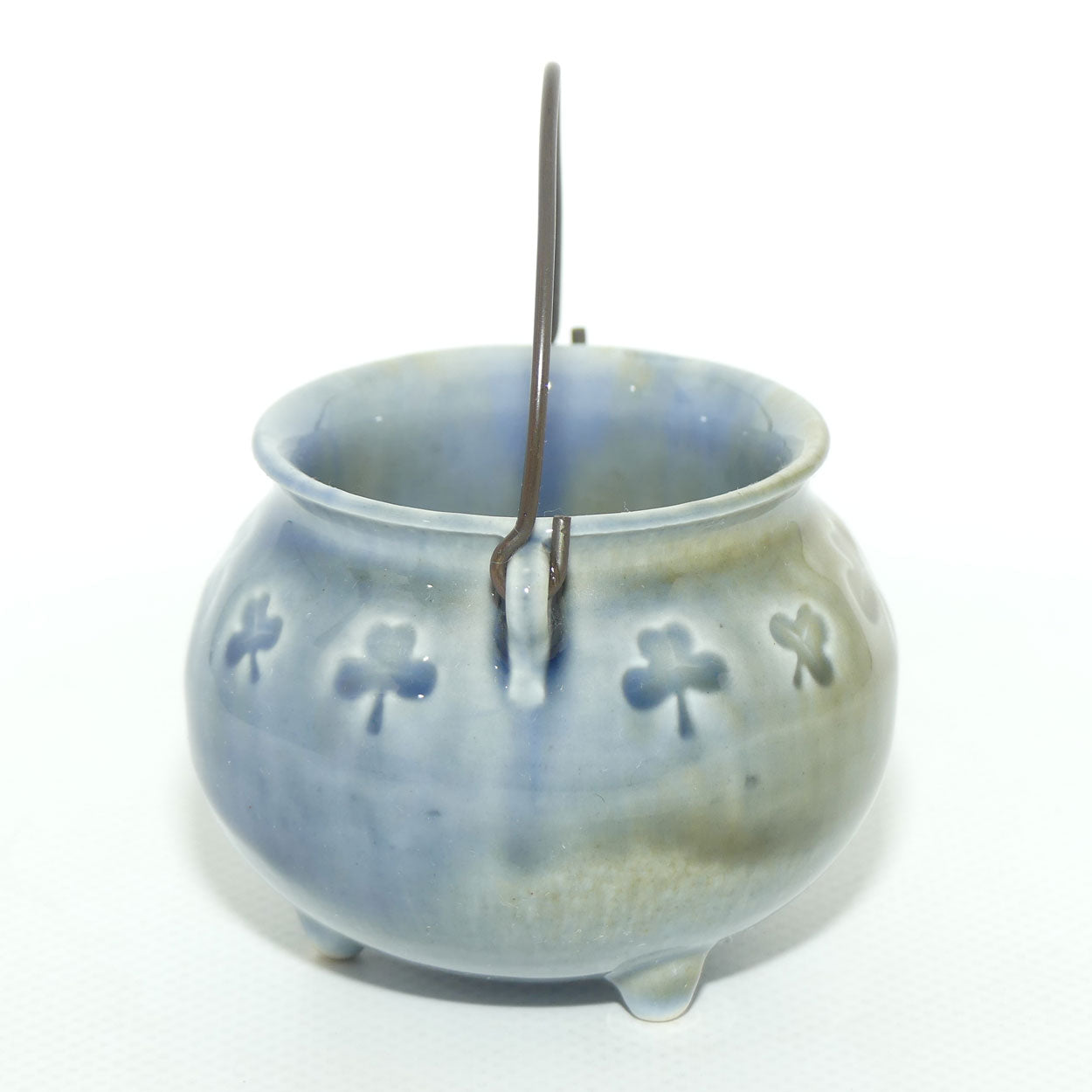 Wade Irish Porcelain | Shamrock decorated Cauldron