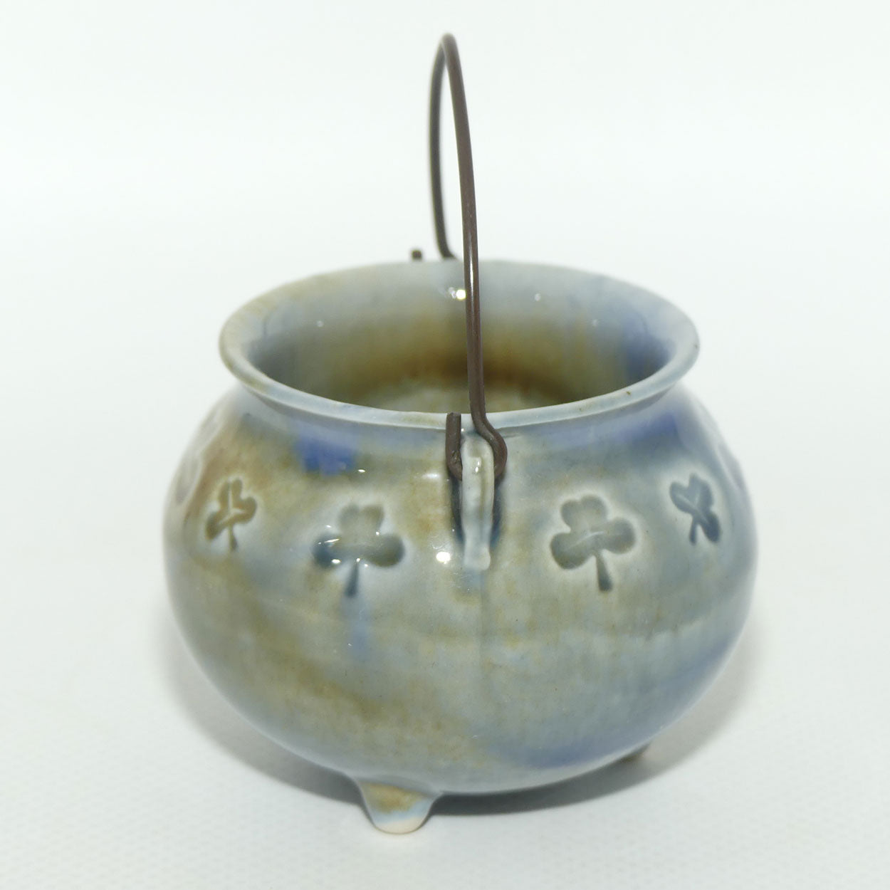 Wade Irish Porcelain | Shamrock decorated Cauldron