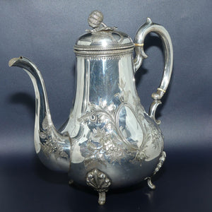 Victorian era EPBM coffee pot