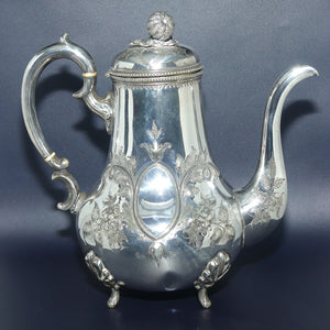 Victorian era EPBM coffee pot