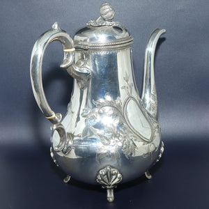 Victorian era EPBM coffee pot