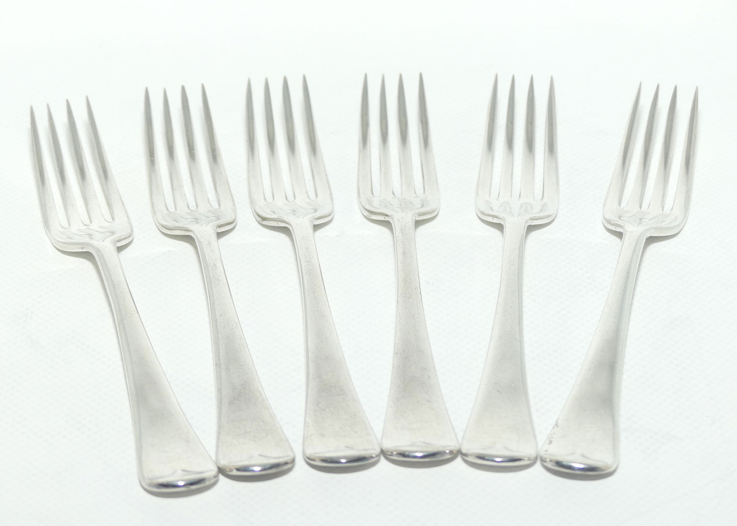 Set of 6 Berkeley EPNS A1 | Silver Plated Salad forks | 17cm