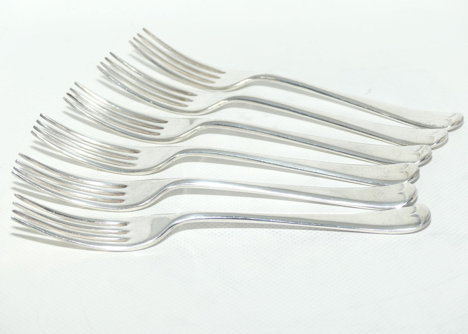 Set of 6 Berkeley EPNS A1 | Silver Plated Salad forks | 17cm