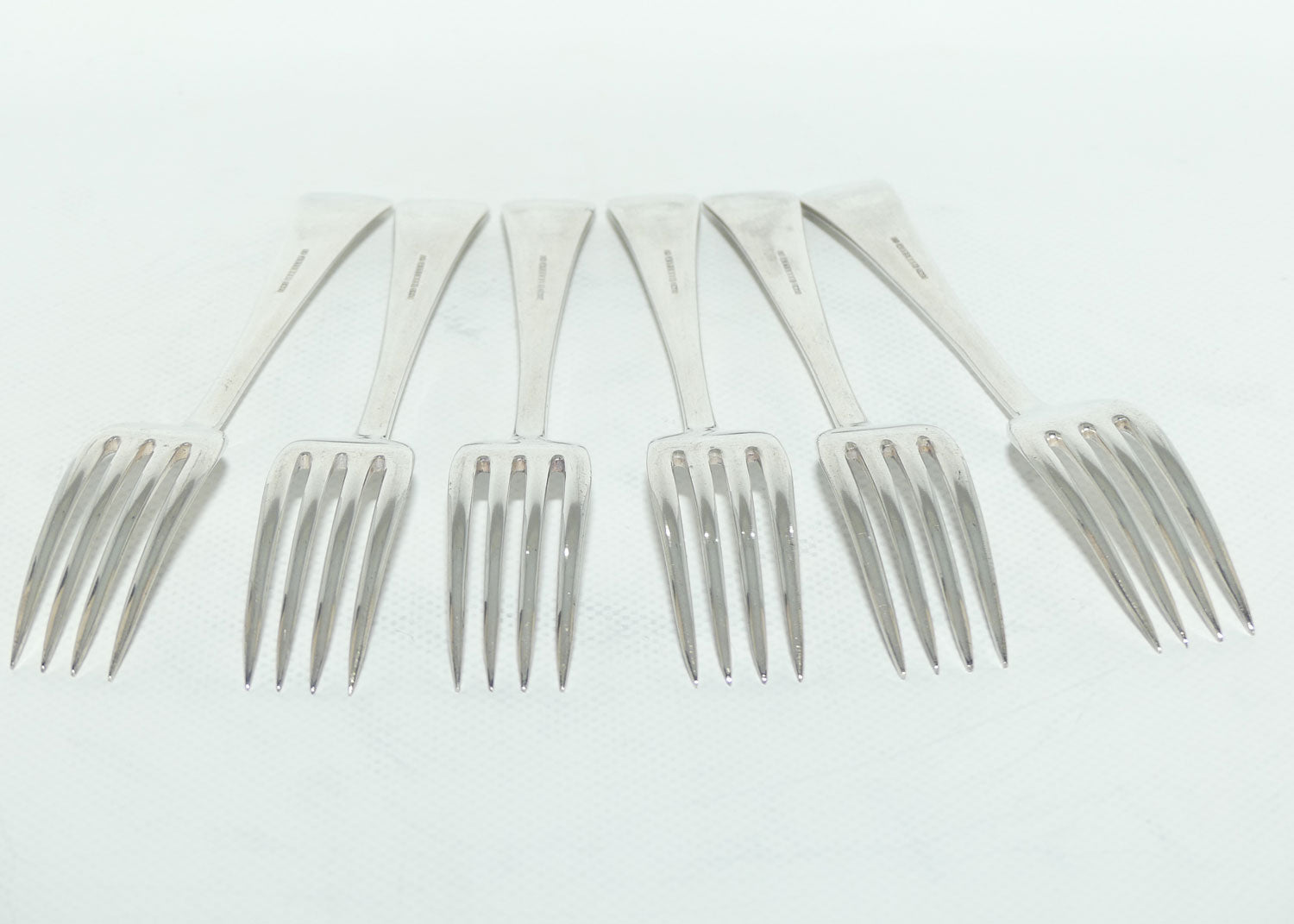 Set of 6 Berkeley EPNS A1 | Silver Plated Salad forks | 17cm