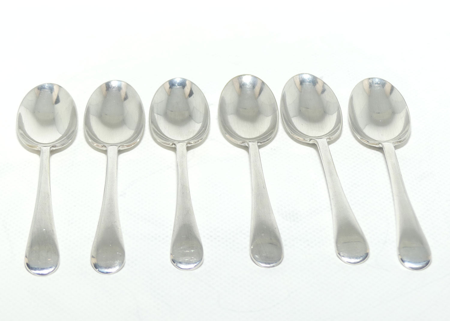 Set of 6 Berkeley EPNS A1 | Silver Plated Tea spoons | 12.2cm