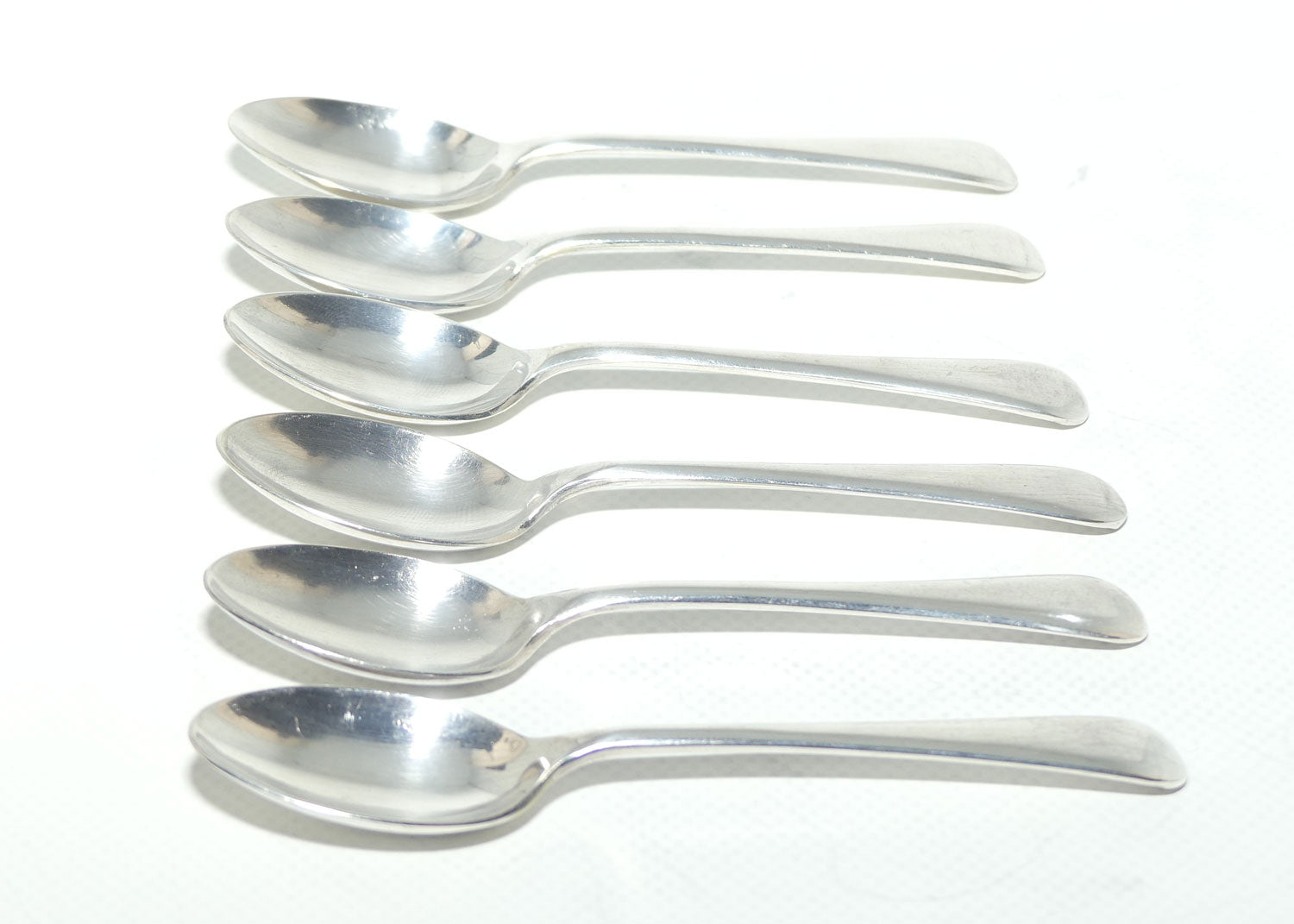 Set of 6 Berkeley EPNS A1 | Silver Plated Tea spoons | 12.2cm