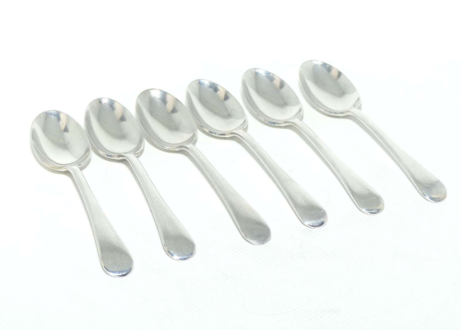 Set of 6 Berkeley EPNS A1 | Silver Plated Tea spoons | 12.2cm