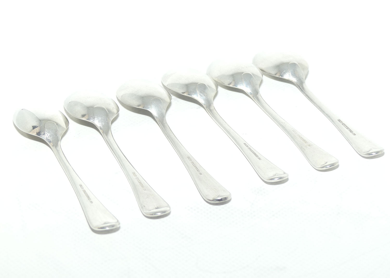 Set of 6 Berkeley EPNS A1 | Silver Plated Tea spoons | 12.2cm