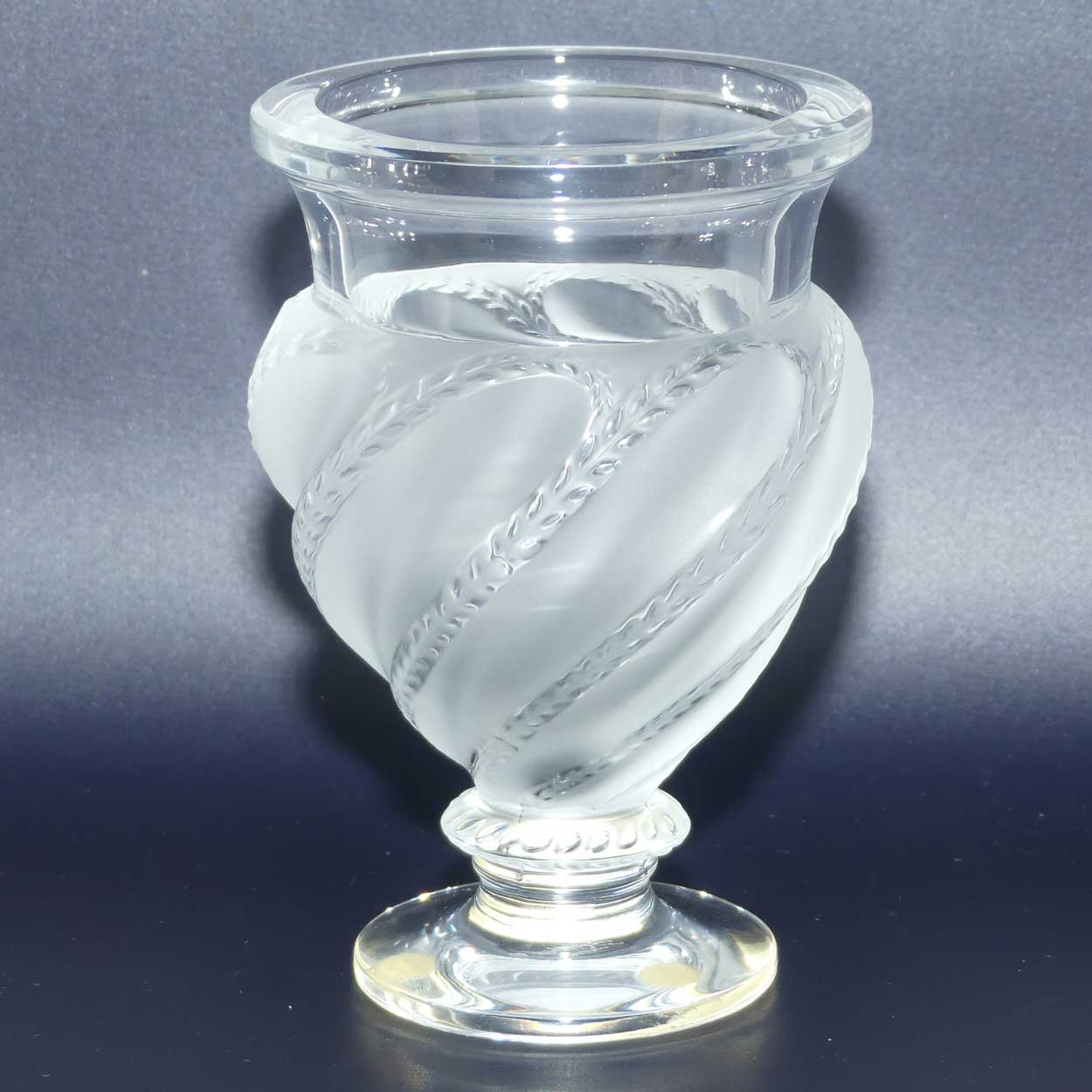 Lalique France Ermenonville vase